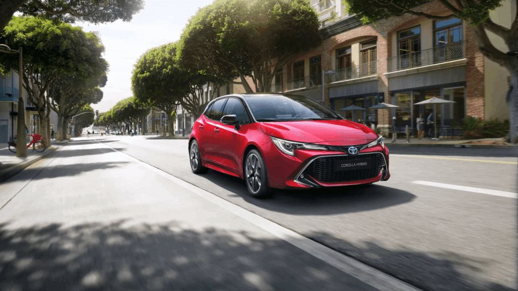 Toyota Corolla Carmine