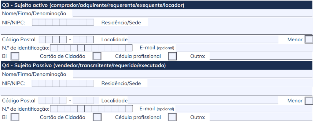 declaração de venda automóvel