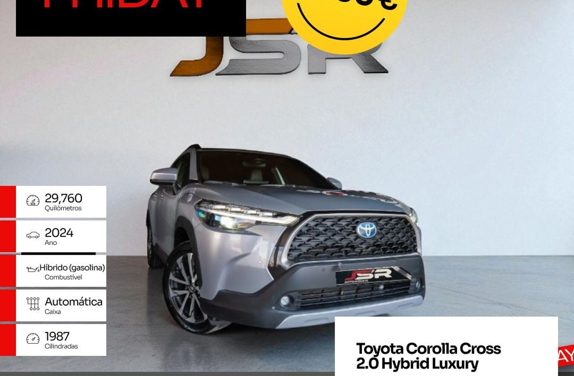 TOYOTA Corolla Cross 2.0 Hybrid Luxury