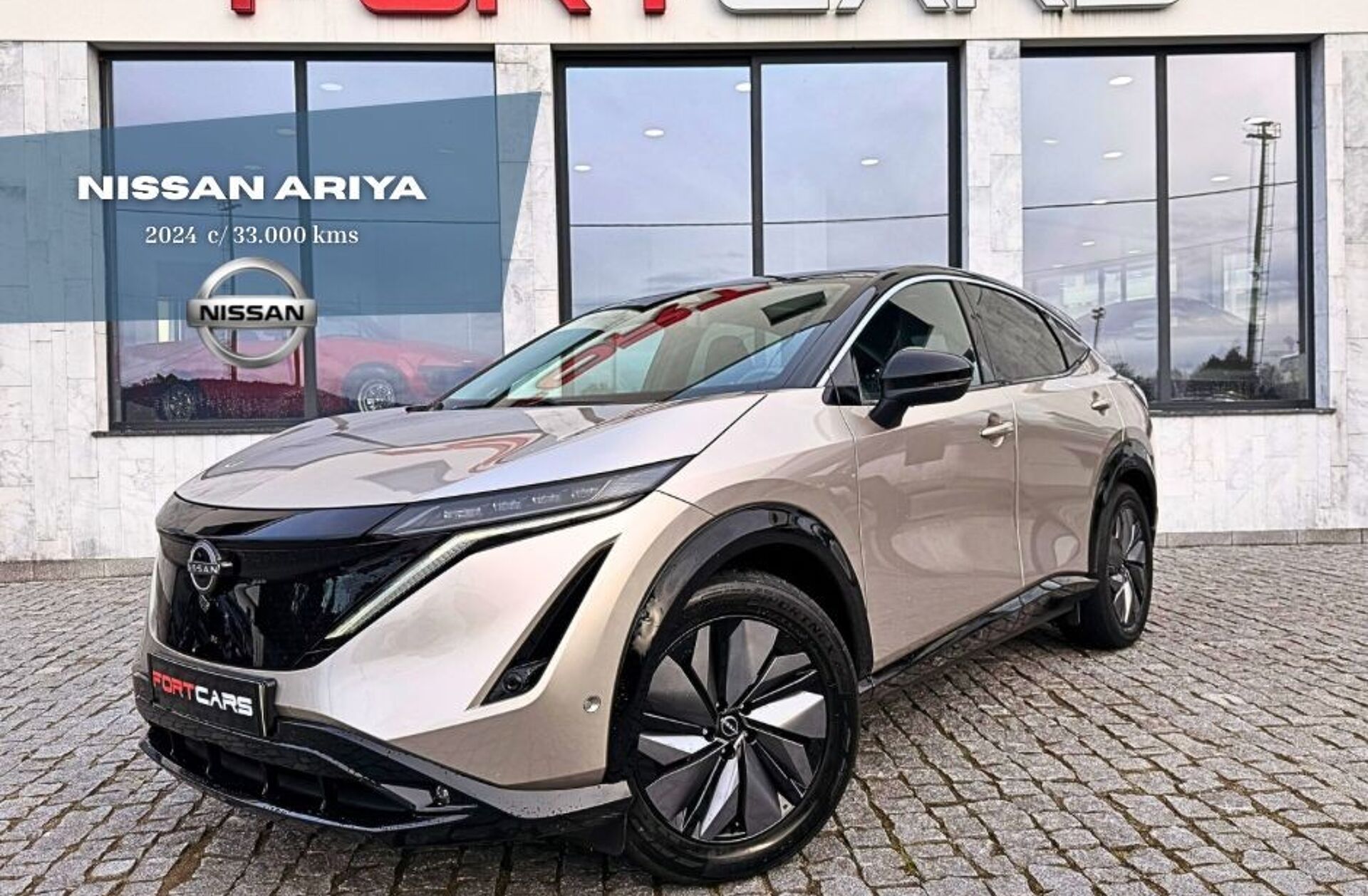 NISSAN Ariya 87 kWh Advance Carr. 22kW + Teto Panorâmico