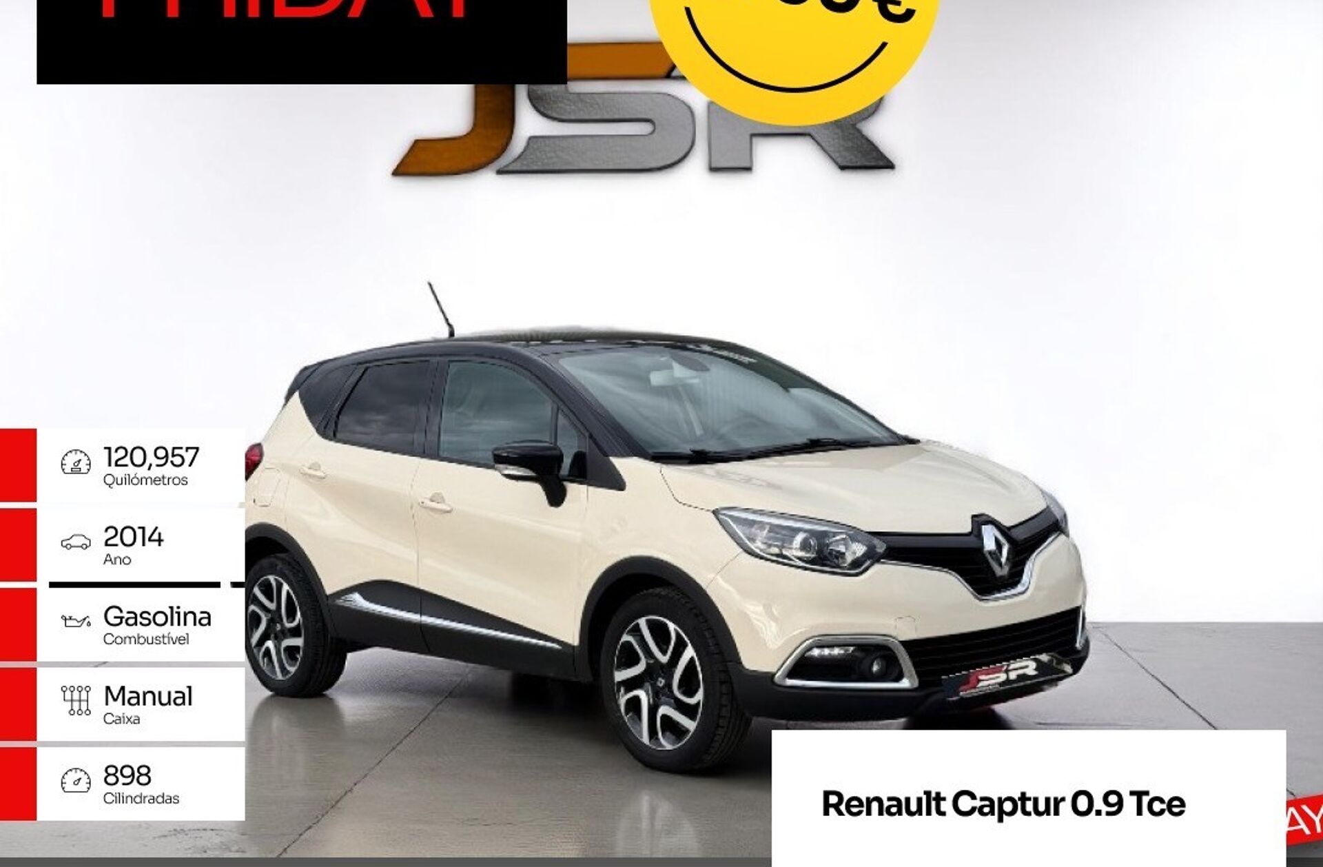 RENAULT Captur 0.9 TCE Exclusive