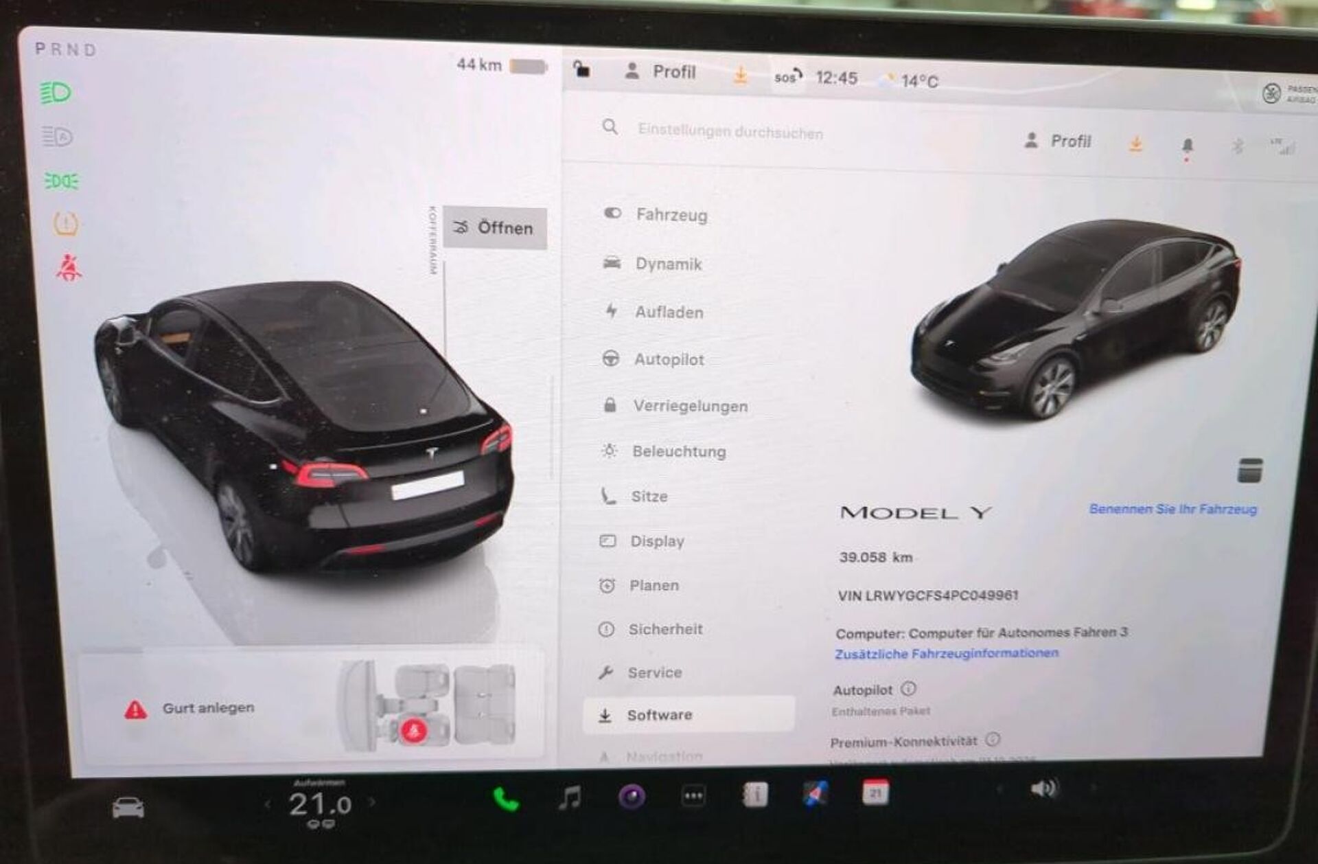 TESLA Model Y Tração Traseira