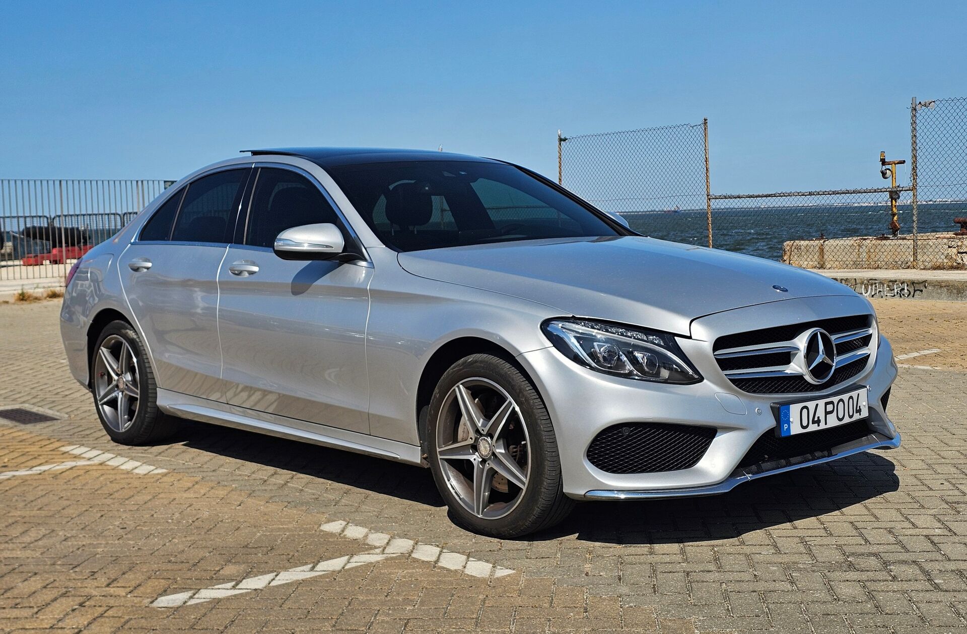 MERCEDES Classe C C 300 BlueTEC Hybrid AMG Line