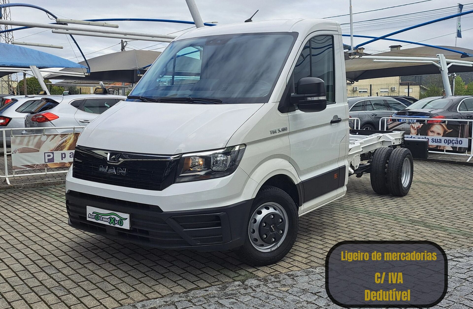 MAN TGE 5.180 4X2 Chassi Cx Automática