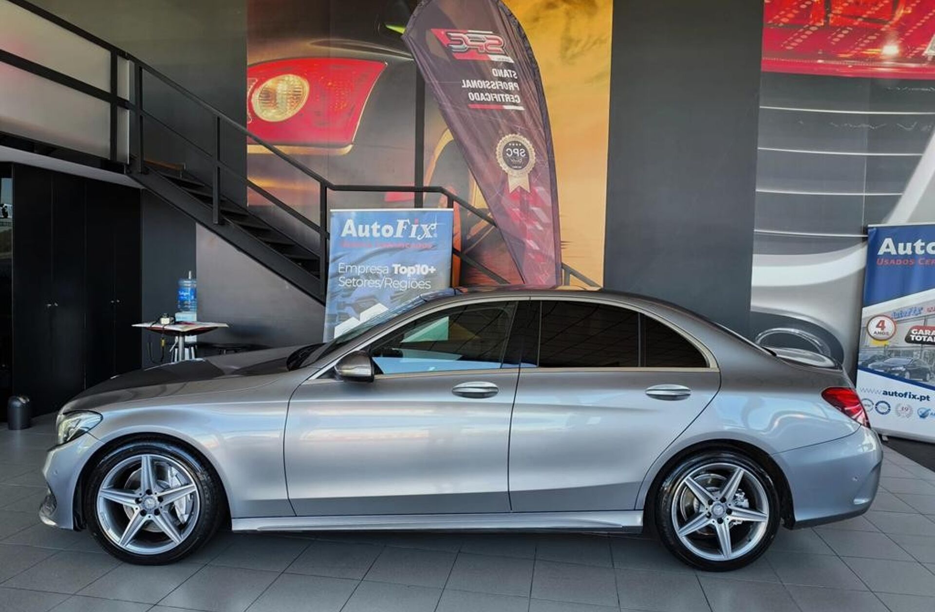 MERCEDES Classe C C 300 BlueTEC Hybrid AMG Line