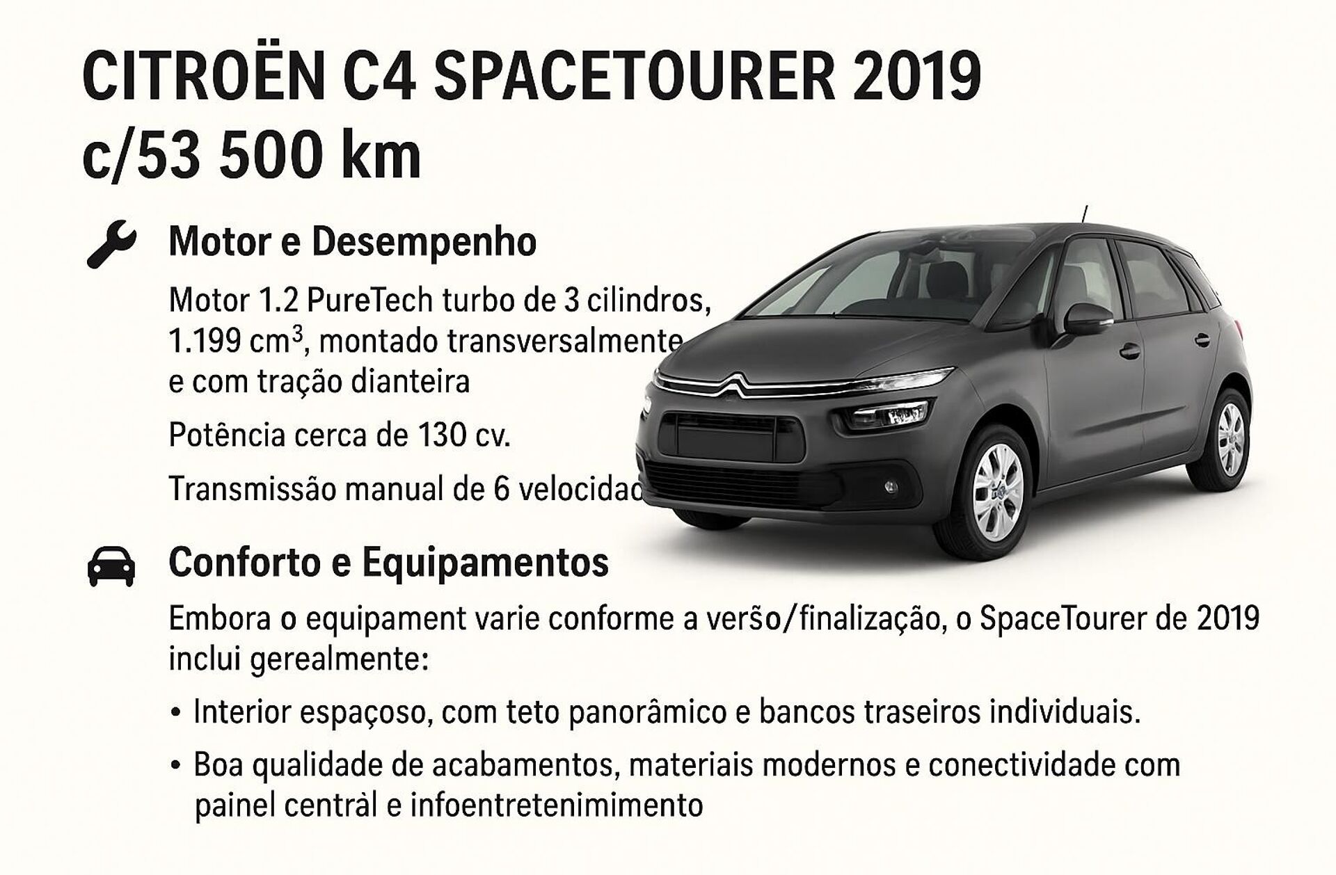 CITROEN C4 Spacetourer 1.2 PureTech Feel