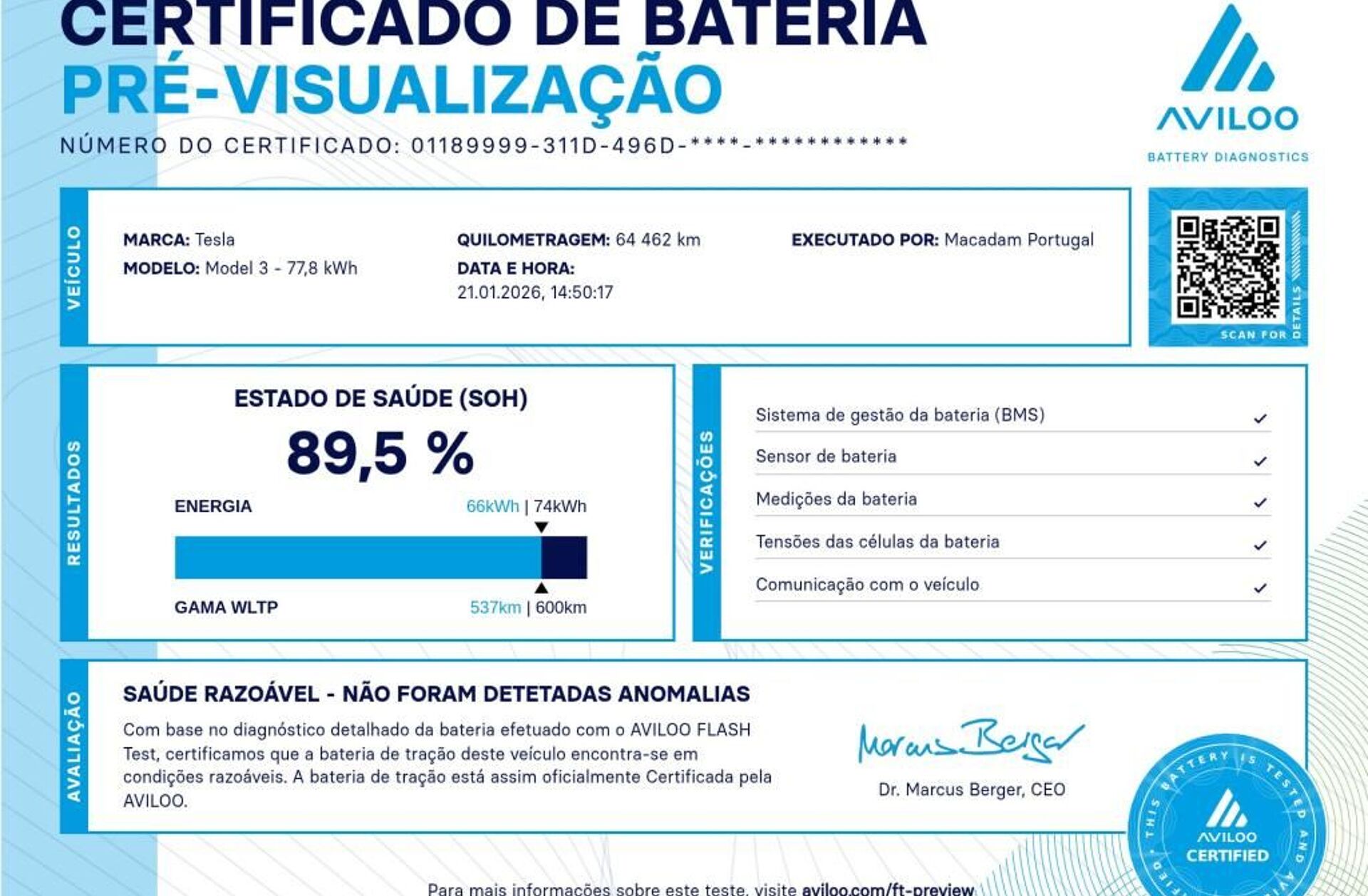 TESLA Model 3 Long-Range Dual Motor AWD