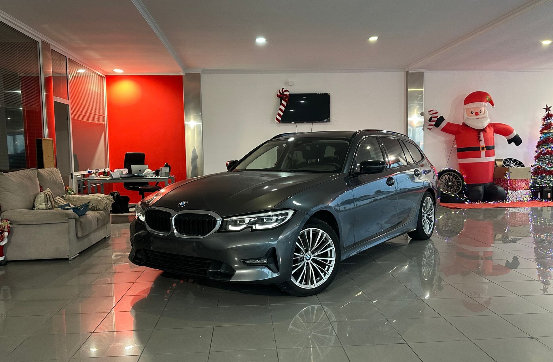 BMW Serie-3 318 d Touring Line Luxury Auto