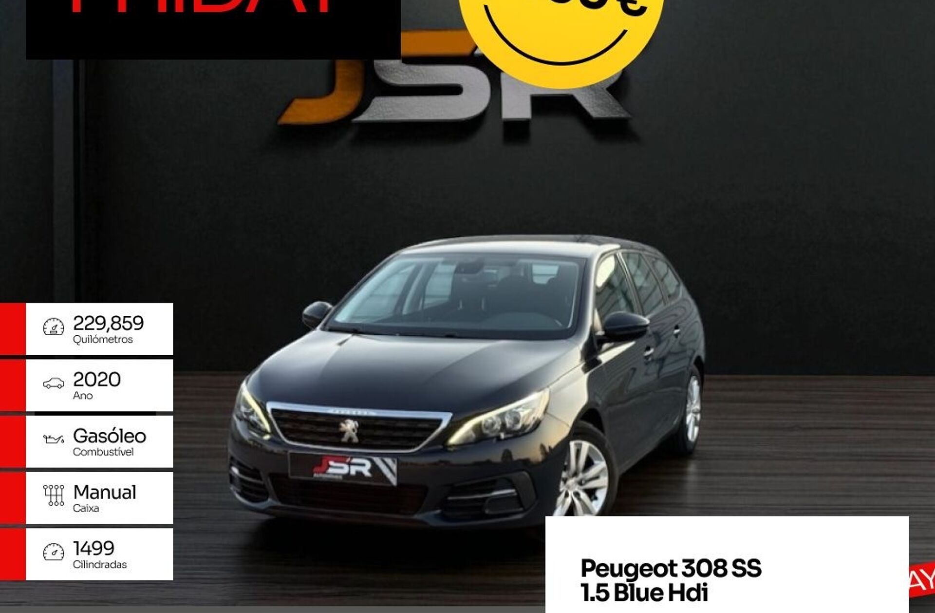 PEUGEOT 308 SW 1.5 BlueHDi Allure Pack