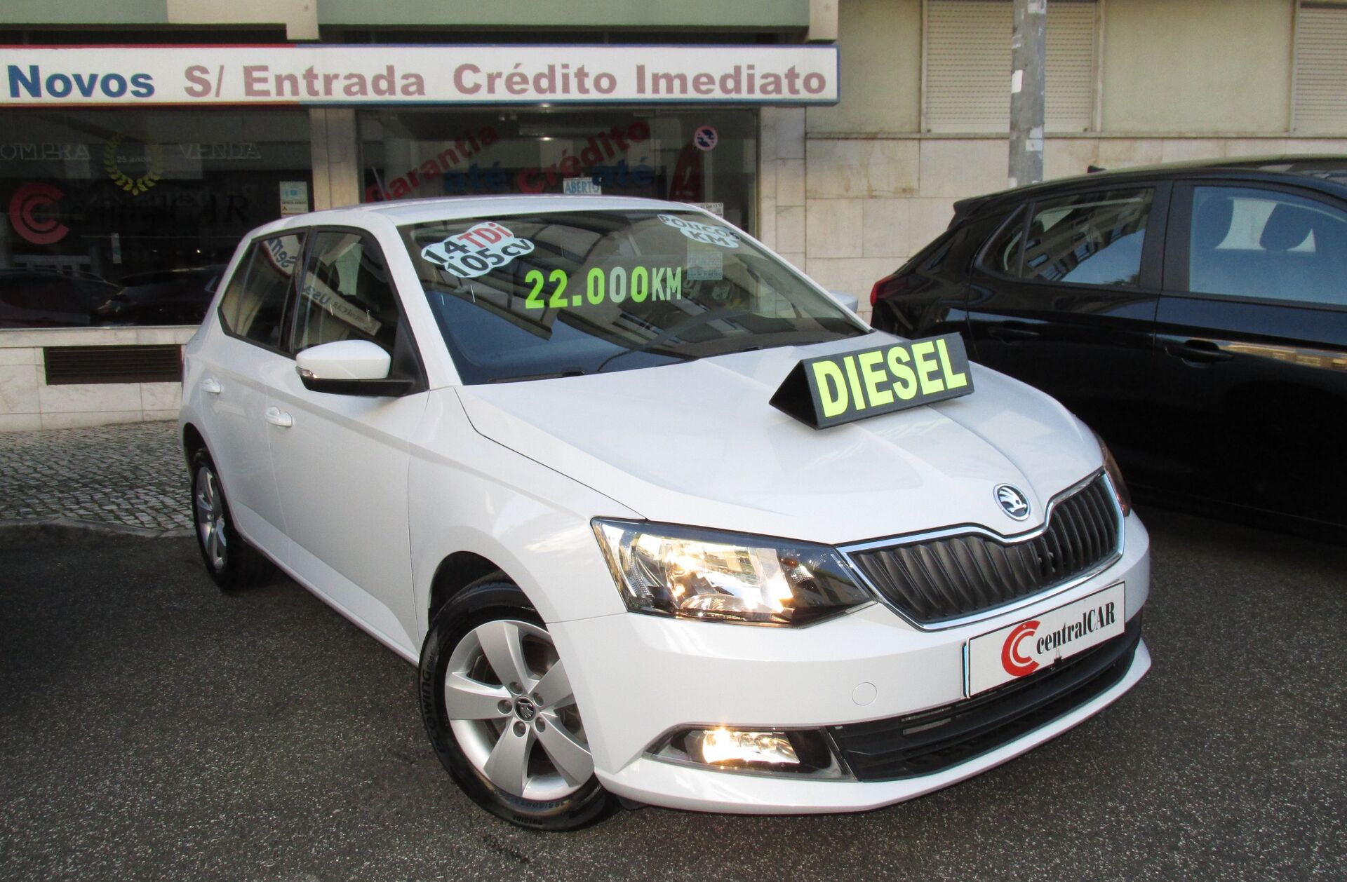 SKODA Fabia Diesel 1.4 TDi 105cv 22.000KM Só 198€/Mês*