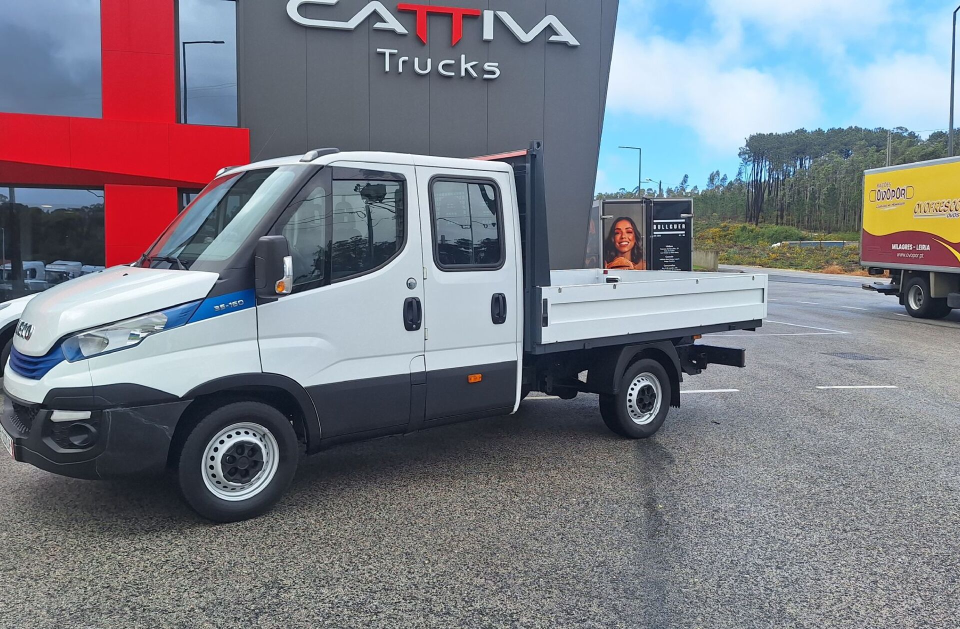IVECO Daily 35c16 2.3 cabine dupla 156cv  3500kgs