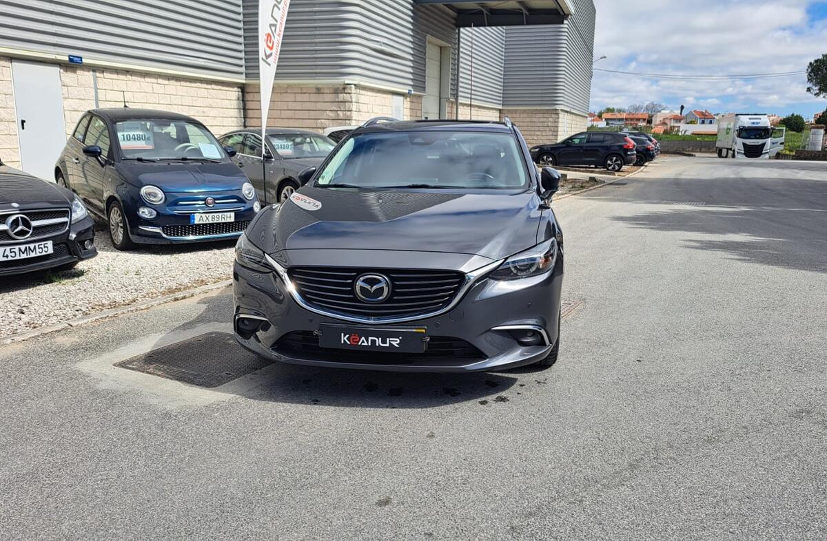 MAZDA 6 M SW 2.2 SKY-D Ex.AT P.Lea.White+Cruise Pack+TAE+Navi