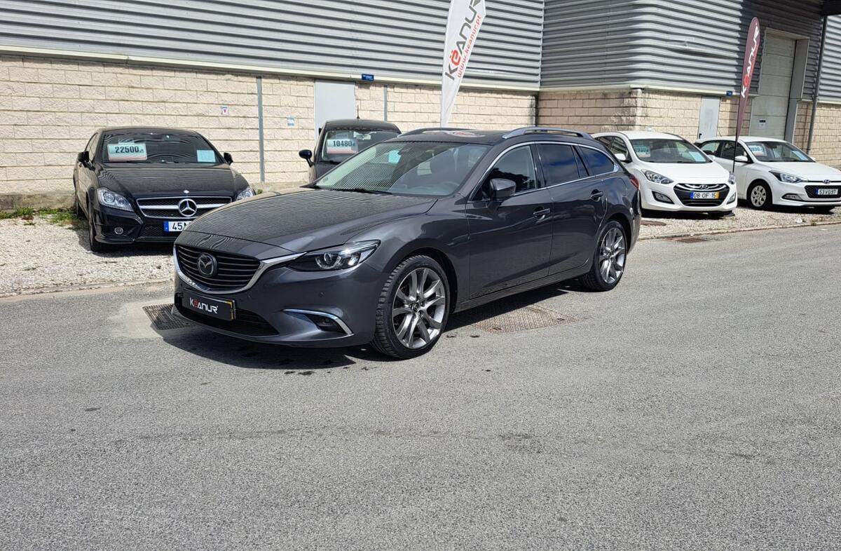 MAZDA 6 M SW 2.2 SKY-D Ex.AT P.Lea.White+Cruise Pack+TAE+Navi