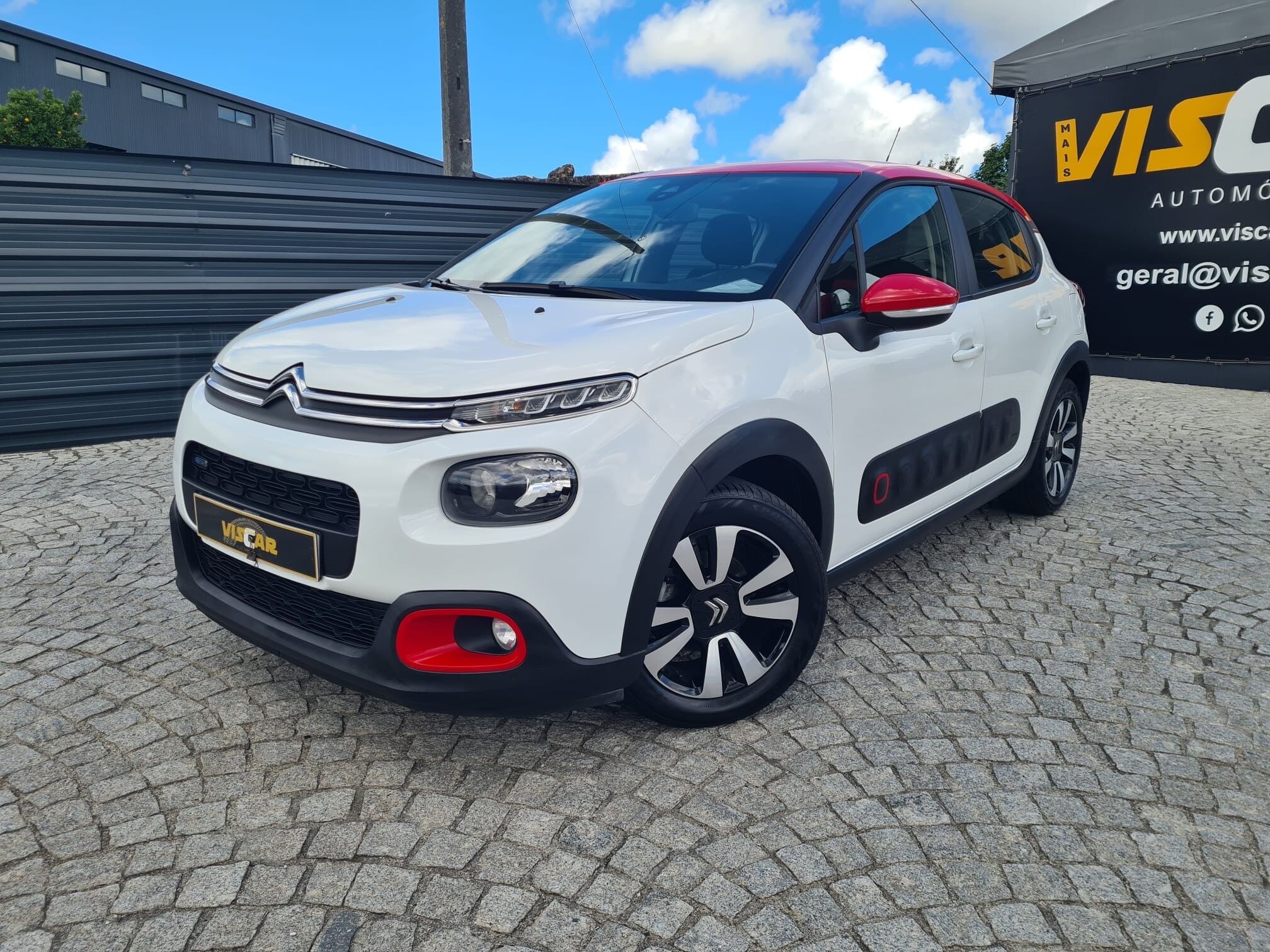 Citroen C3 1.2 PureTech Feel com 113 000 km por 11 990 € VISCAR Automóveis | Viseu