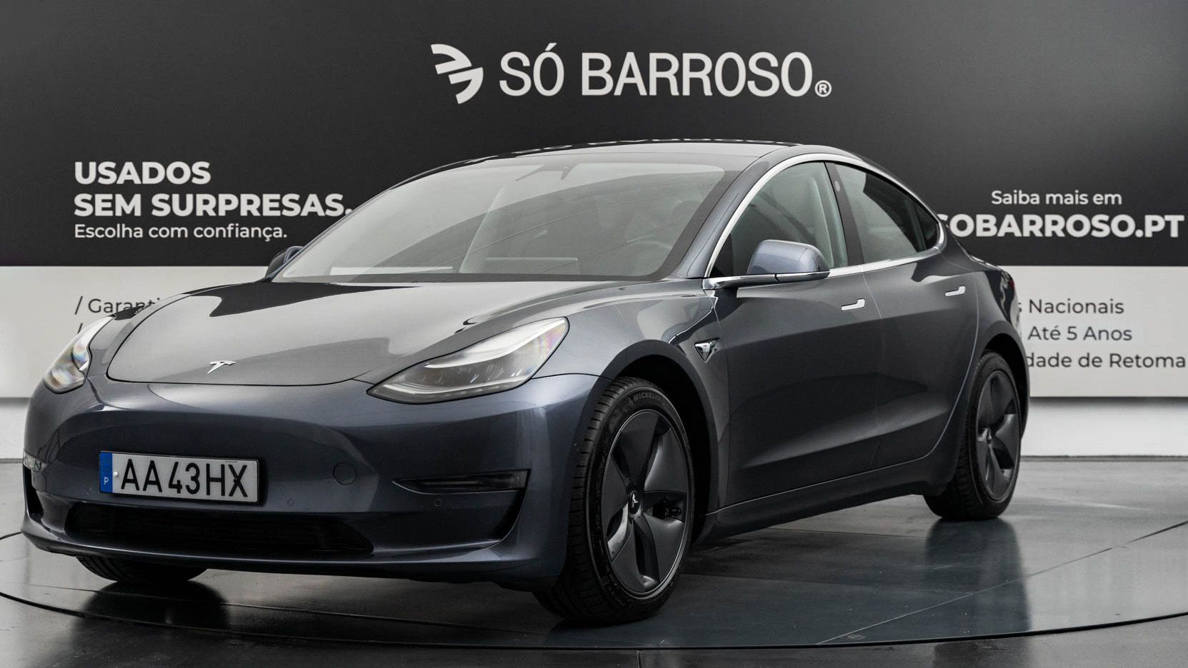 Tesla Model 3 Standard Range Plus RWD por 38 990 € SÓ BARROSO® | Cabeceiras de Basto | Braga